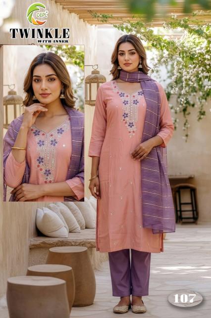 Desi kudi twinkle 3pcs kurtis official wholesaler